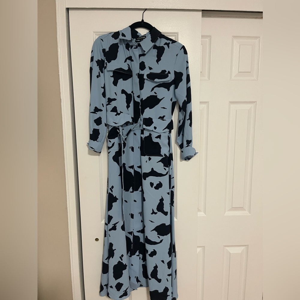 Whistles Cow Printed Dress